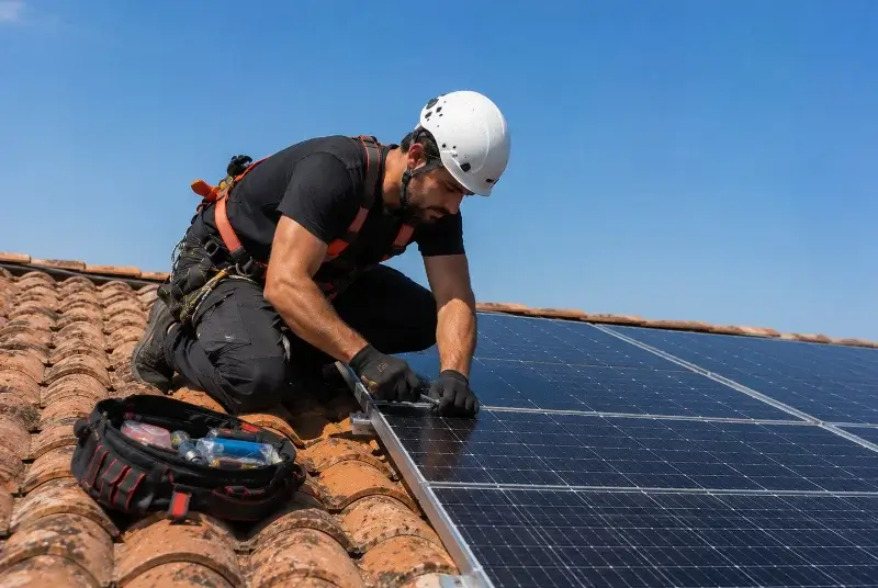 Maintenance et monitoring de panneaux solaires à Talmont-Saint-Hilaire